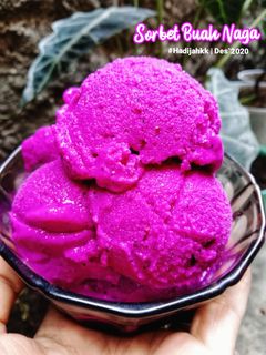 Foto resep Sorbet Yogurt Buah Naga