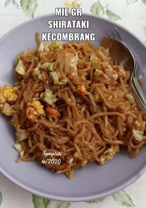 Foto resep Mie gr shirataki kecombrang