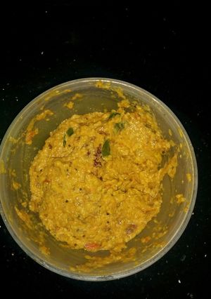 A picture of Brinjal Chutney.
