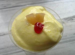 Una foto de Espuma de piña