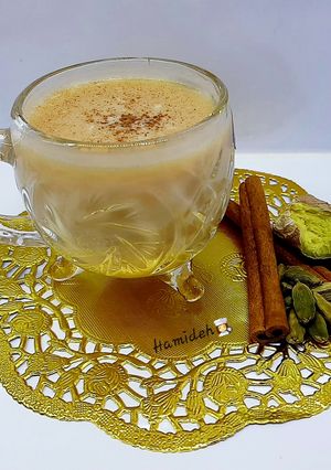 عکسی از دستور چای یمنی"چای رفع خستگی" (Yemeni tea)☕