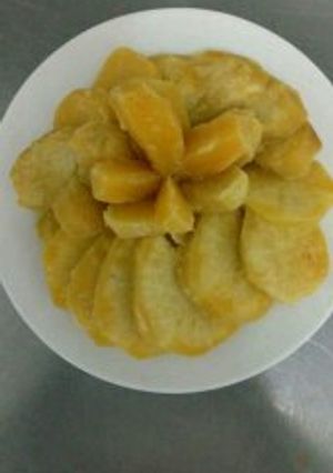 A picture of Boiled Sweet potatoes.