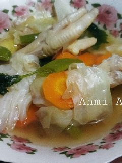 Foto resep Sup Ceker Ayam