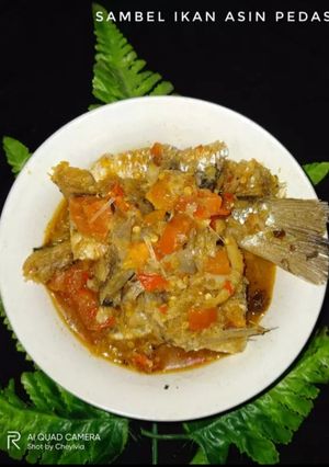 Foto resep Sambel Ikan Asin Pedas
