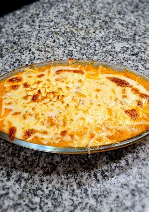 Una foto de Pastel de calabaza y pollo