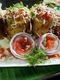 Cheesy cheela rolls