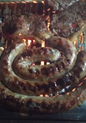 Una foto de Chorrizo al pan a la parrilla 🥖