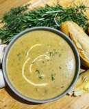 Cream of mushroom soup