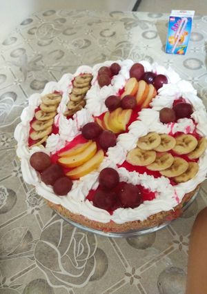 صورة لوصفة كيكة عيد الميلاد