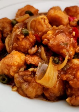 Foto resep Chicken popcorn asem manis