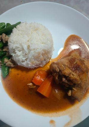 รูปของ ไก่ตุ๋นน้ำแดง