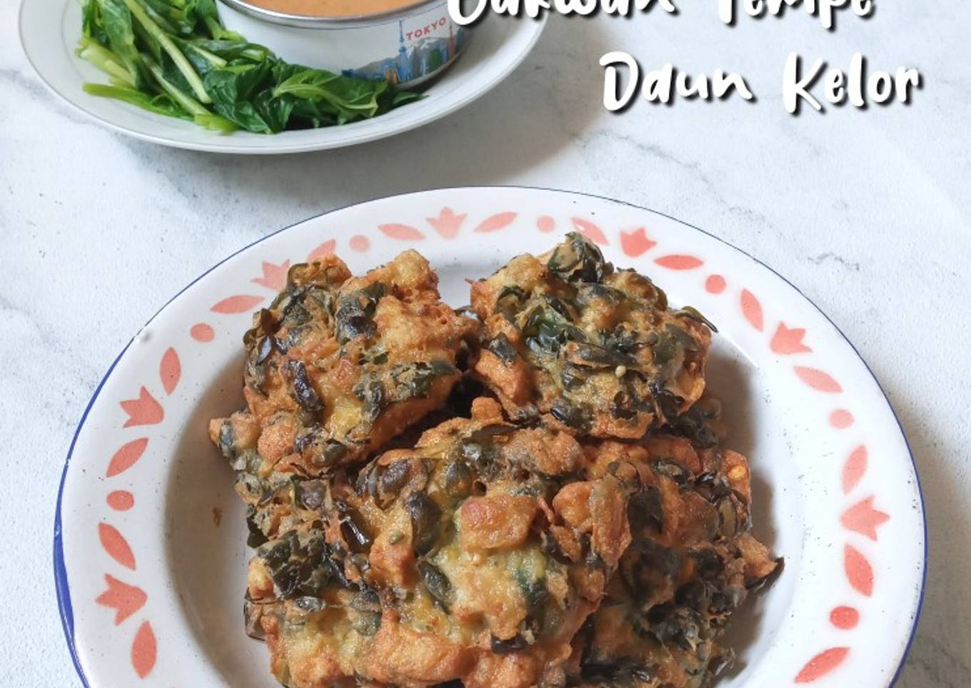 Bakwan Tempe Daun Kelor