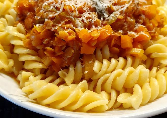 Linsenbolognese vegetarisch