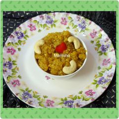 Moong Dal Halwa A picture of Moong Dal Halwa.