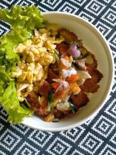 Foto resep Rice Bowl Ayam Katsu Sambel Matah