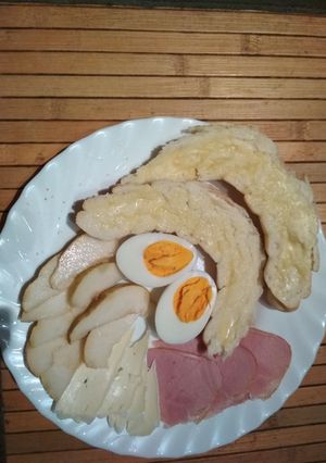 Finom körtés reggeli recept fotója