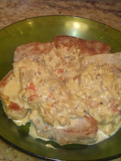 Una foto de Solomillo con salsa de boletus