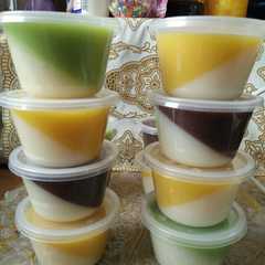 *Silky Pudding aneka rasa* রেসিপির প্রধান ছবি