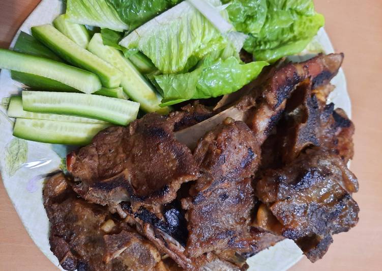 {Resep Iga bakar teflon.. yang Renyah