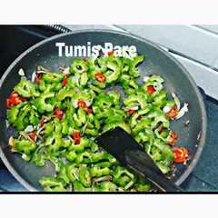 A picture of Tumis pare teri.