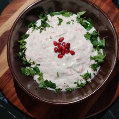 A picture of CARROT CUCUMBER RAITA...