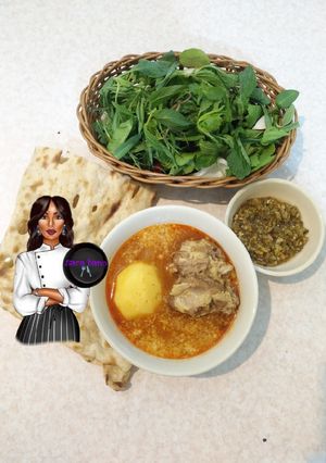 عکسی از دستور آبگوشت
