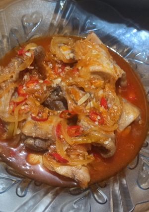 Foto resep Ayam asam manis pedas