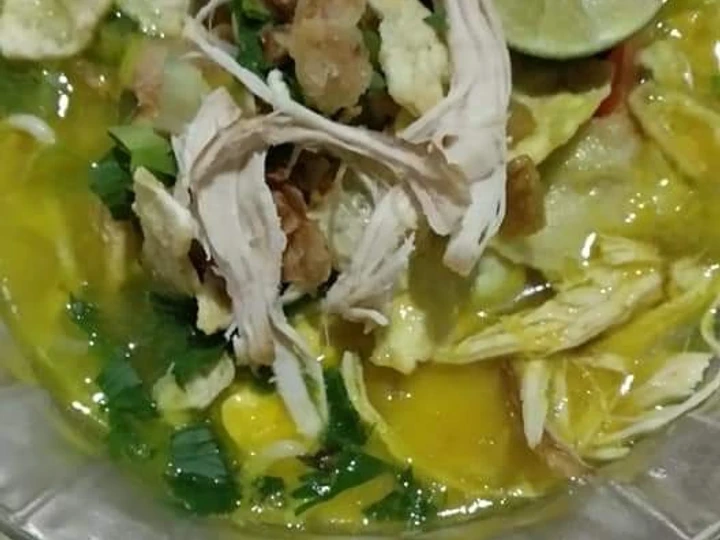 Cara Gampang Membikin Resep Soto Ayam kuah kuning yang Lezat Anti Ribet, Sempurna