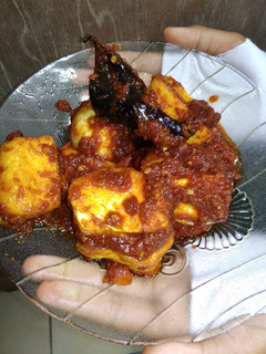 Foto resep Telur tahu balado#5resepterbaruku