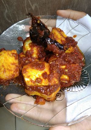 Foto resep Telur tahu balado#5resepterbaruku