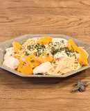 ★ Pumpkin and chicken milk pasta ★