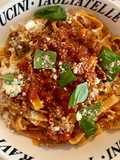 Tagliatelles à la sauce bolognaise