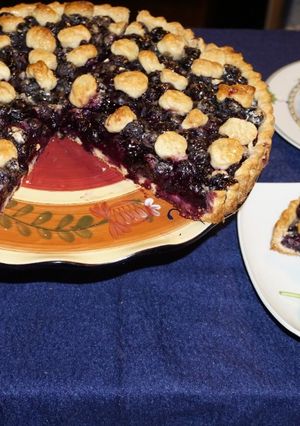 A picture of Blueberry Pie.