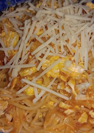 Foto resep Spaghetti Telur Keju