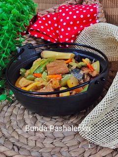 Foto resep Gereh Betanak (Ikan Asin kuah Santan)
