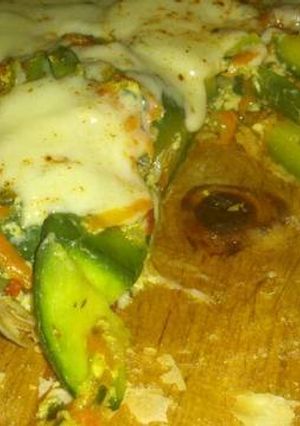 Una foto de Tarta de Zapallitos verdes Ligth