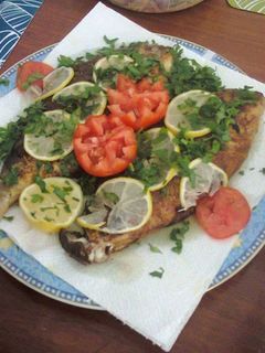 صورة لوصفة سمك مقلي