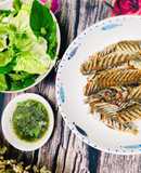 Cá Trích Chiên Giòn Chấm Mắm Ngò