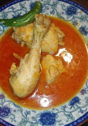 A picture of Chicken Qorma.