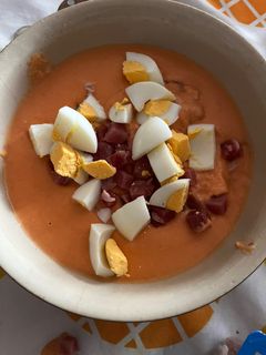 Una foto de Salmorejo cordobés