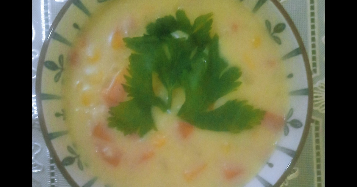 Resep Creamy Corn Soup Dengan Bahan Sederhana