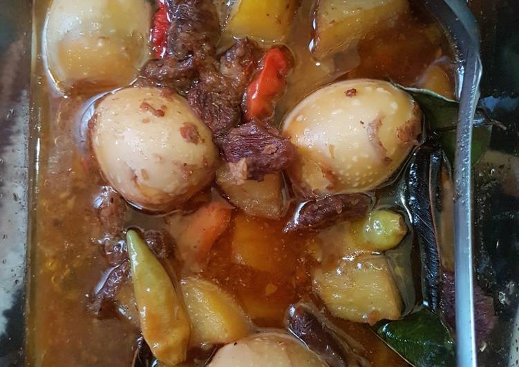 Cara Membuat Semur teteLan teLur kentang Praktis