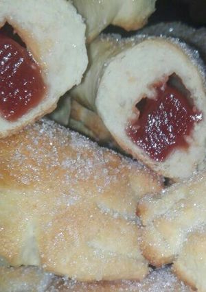 Una foto de Mini roscas de membrillo