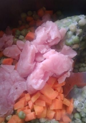 صورة لوصفة رز بالبازلاء