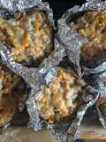 Jacket Potato with sausage mix