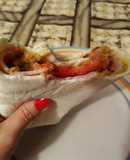 Wrap de guacamole y york con thermomix