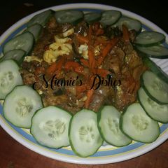 A picture of Veggies Pepper Chicken.