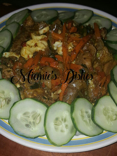 A picture of Veggies Pepper Chicken.