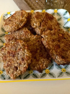 Una foto de Galletas de avena y banana sin harina