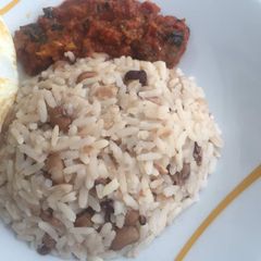 A picture of Rice & Beans.